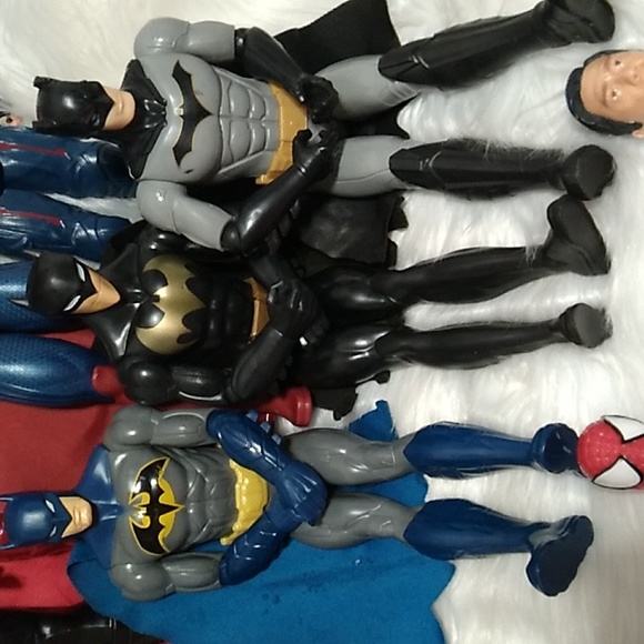 BUNDLE 2: Marvel DC Comics 18 Action Figures & 1 Bike Large Bundle Couple Flaws - Picture 6 of 16